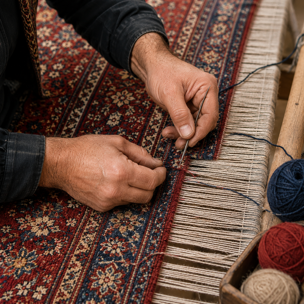 Retissage de tapis d’Orient à Braine-l’Alleud : redonner vie aux tapis les plus précieux